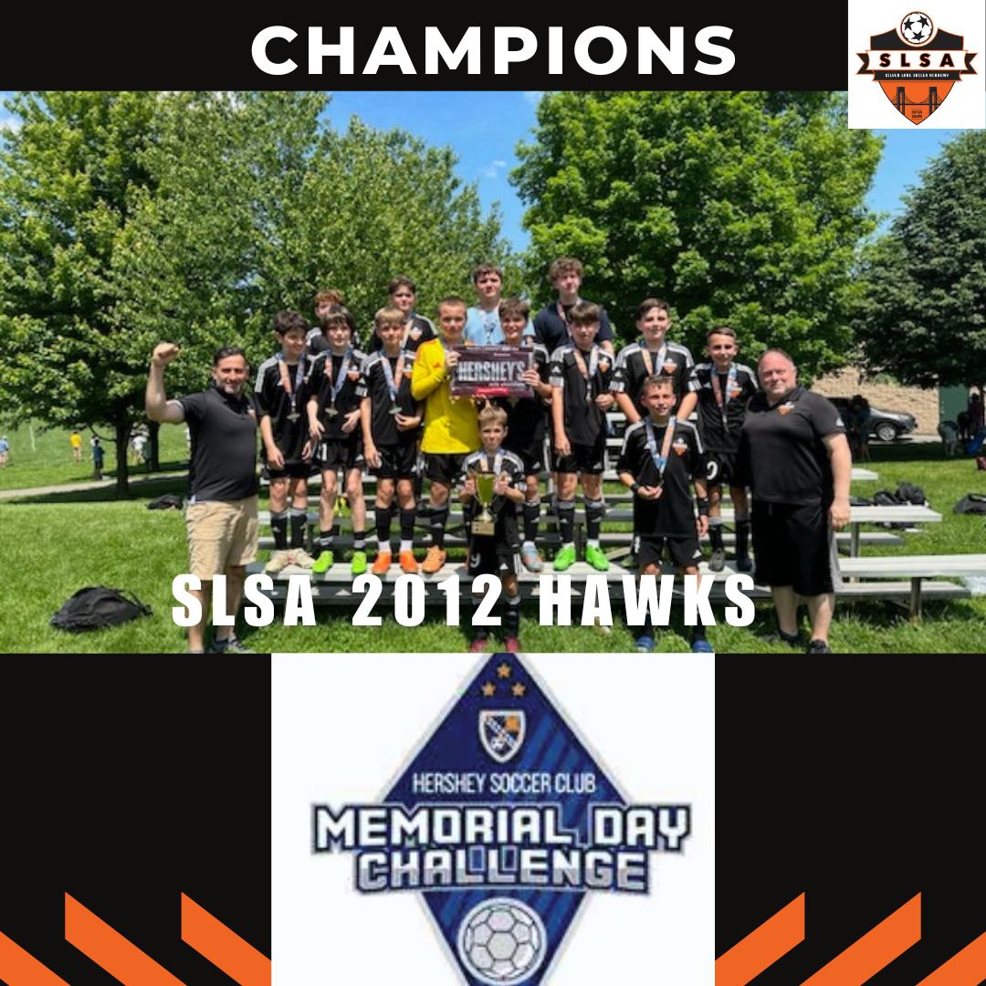 Congratulations to our 2012 Hawks - Silver Lake Soccer Academy